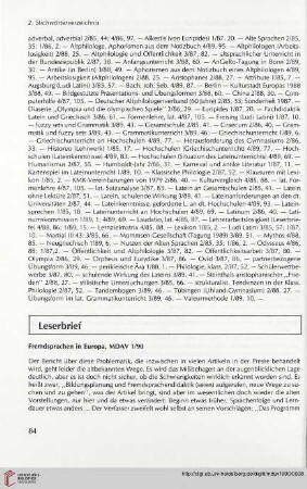 Leserbrief