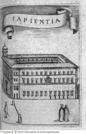 Ritratto di Roma moderna., Seite 365: Palazzo della Sapienza