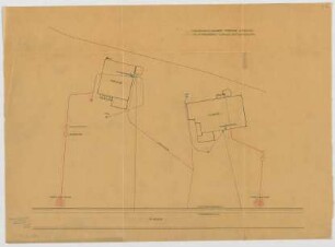 Thiersch, Friedrich von; Starnberg bei München (Bayern); Landhaus Otto Förster - Kanalisationsplan
