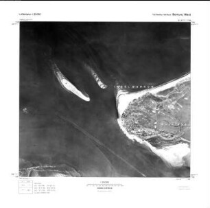Borkum, West (Ostfriesische Küste - Watten, Blatt 20), Gauß-Krüger-Koordinaten: Rechtswert: 2537, Hochwert: 5936