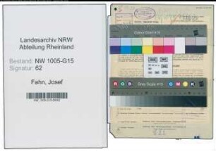 Entnazifizierung Josef Fahn , geb. 18.08.1912 (Webmeister)