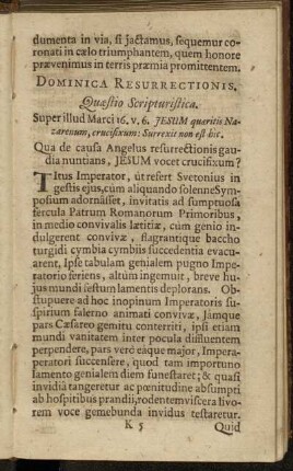 Dominica Resurrectionis.