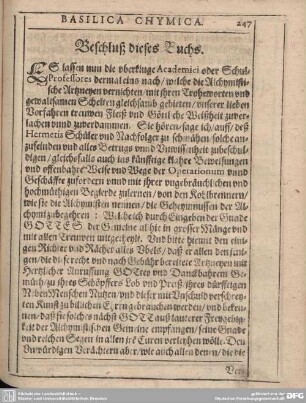 Beschluß dieses Buchs.