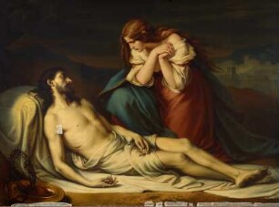Magdalena am Leichnam Christi