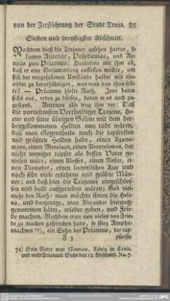 Sieben und dreyßigster Abschnitt