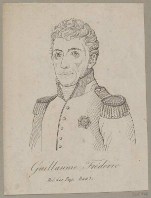 Bildnis des Guillaume Frédéric