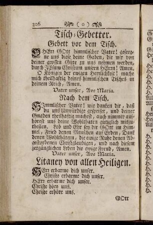 Tisch-Gebetter