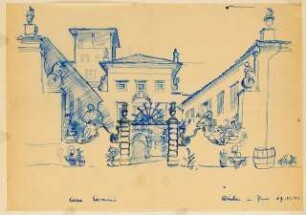 Skizzen: Casa Saracini