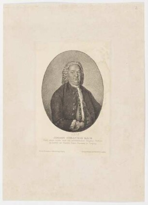 Bildnis des Johann Sebastian Bach