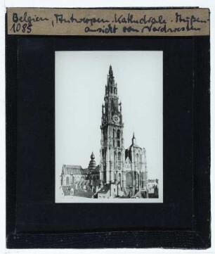 Antwerpen, Liebfrauenkathedrale : Westfassade mit Turm