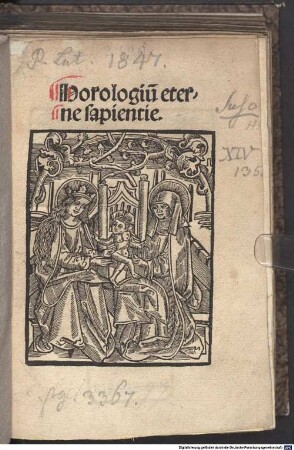 Horologium aeternae sapientiae