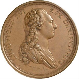 Duvivier, Benjamin und Jean le Blanc: Ludwig XVI.