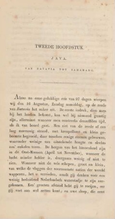 Tweede hoofdstuk. Java - van Batavia tot Samarang