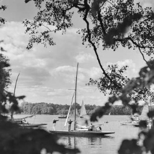 Segelboote auf der Havel