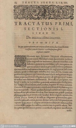 Liber III. De microcosmo interno.