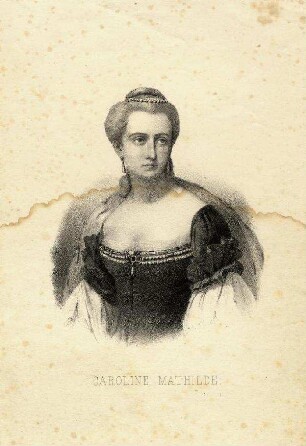 Bildnis von Karoline Mathilde (1751-1775), Königin von Dänemark