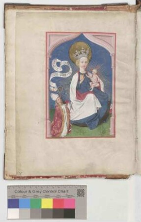 Bischof Matthias Ramung in Anbetung der Muttergottes