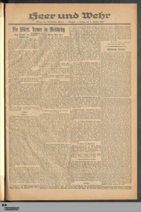 Die Operationen im Januar, Februar, März 1917