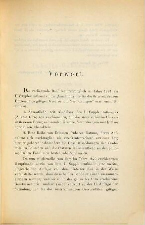 Sammlung der für die österreichischen Universitäten giltigen Gesetze und Verordnungen, 2