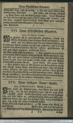 XVII. Vom heiligen Vater-Unser