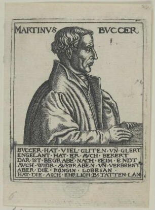 Bildnis des Martin Butzer