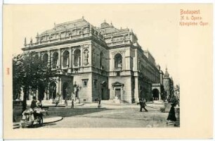 Budapest. Königliche Oper (1875-1884; Miklós Ybl)