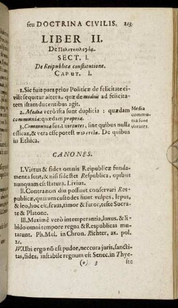 Sect. I. De Reipublicæ constitutione.