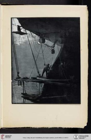 [Alvin Langdon Coburn, X. The Rudder, halftone reproduction]