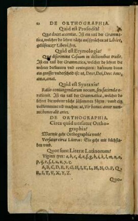 De Orthographia
