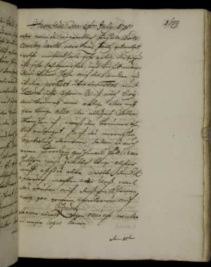 London 15. - 28. Juli 1710