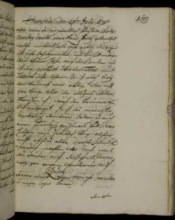 London 15. - 28. Juli 1710