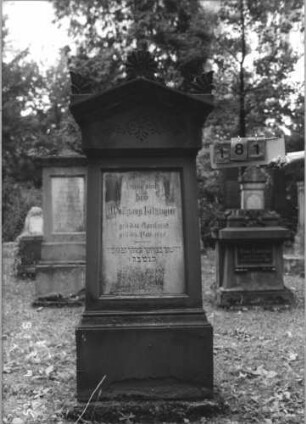Grabstein 181 [Hahn S. 124 Grab-Nr. 138]