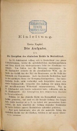 Institutionen des römischen Rechts