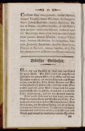 Biblische Geschichte.