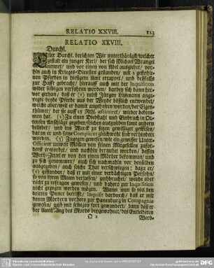 Relatio XXVIII