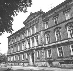 Cottbus-Mitte, Gerichtsplatz 2. Amtsgericht (1905). Straßenansicht