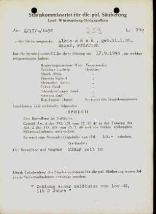 Röck, Alois