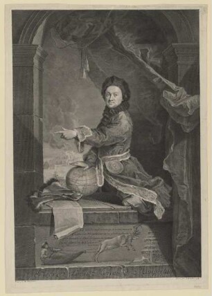 Bildnis des Pierre Louis Moreau de Maupertuis
