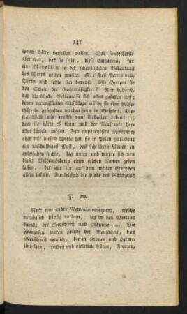 § 10. Feind der Menschheit; Feind der Ordnung ...