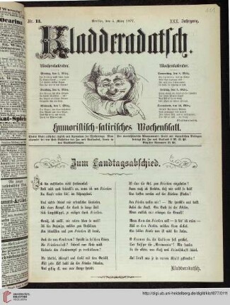 Hefte 11-15, März 1877