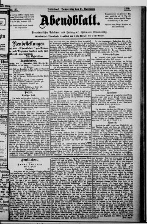 Abendblatt
