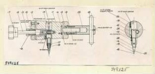 Elektronenmikroskop Zusammenbau, Bild 33; Foto 1954