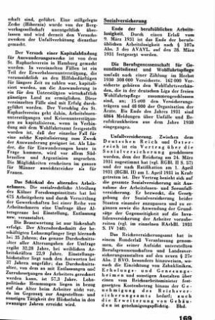 Versuch einer Kapitalabfindung für Auswanderungszwecke [Arbeitsfürsorge]