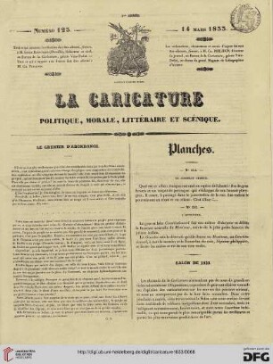 Numéro 123 (14 Mars 1833)