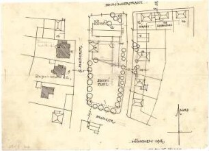 Döllgast, Hans; München; Kath. Pfarrkirche Heilig Blut - Lageplan
