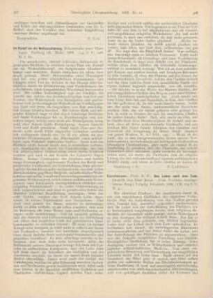 307-308 [Rezension] Im Kampf um die Weltanschauung. Bekennntnisse eines Theologen