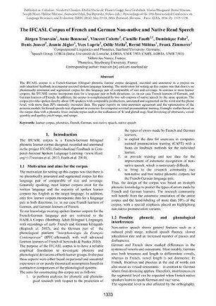 The IFCASL Corpus of French and German Non-native and Native Read Speech