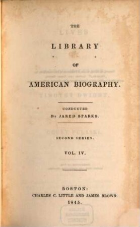 Lives of Roger Williams, Timothy Dwight, and Count Pulaski