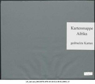 Ober-Guinea, von Cap Palmas bis Dabone : 1894-1899 : Kartensammlung