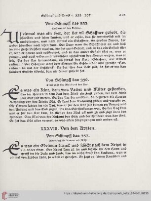 XXXVIII. Von den Ärtzten
